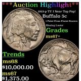 ***Major Highlight*** 1913-p TY I Buffalo Nickel N