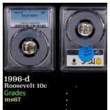PCGS 1996-d Roosevelt Dime 10c PCGS