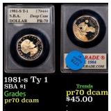 1981-s Ty 1 Proof Susan B. Anthony Dollar 1 ACG