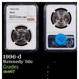 NGC 1996-d Kennedy Half Dollar 50c NGC