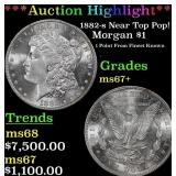 ***Major Highlight*** 1882-s Morgan Dollar Near To