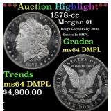 ***Major Highlight*** 1878-cc Morgan Dollar $1 ms6