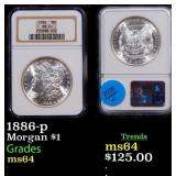 NGC 1886-p Morgan Dollar $1 NGC
