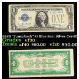 1928B "Funnyback" $1 Blue Seal Silver Certificate