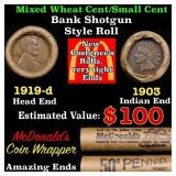 Small Cent Mixed Roll Orig Brandt McDonalds Wrappe
