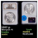 NGC 1887-p Morgan Dollar $1 NGC