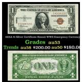 1935A $1 Silver Certificate Hawaii WWII Emergency