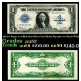 1923 $1 large size Blue Seal Silver Certificate Gr