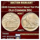 *Highlight* 1935 Connecticut Old Commem Half Dolla