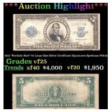 *Highlight* 1923 "Porthole Note" $5 Large Size Sil