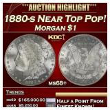 *Highlight* 1880-s Morgan Dollar Monster Rainbow T