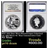 NGC NGC 2011 Star Wars Stormtrooper Colorized 1oz