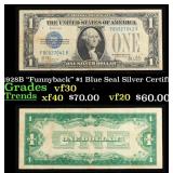 1928B "Funnyback" $1 Blue Seal Silver Certificate