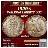 *Highlight* 1929-s Walking Liberty Half Dollar 50c