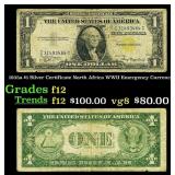 1935a $1 Silver Certificate North Africa WWII Emer
