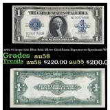 1923 $1 large size Blue Seal Silver Certificate Gr