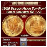 *Highlight* 1926 Sesqui Gold Commem Near Top Pop!