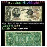 *Highlight* 1890 $1 Treasury Note Edwin M Stanton