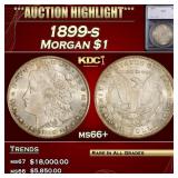 *Highlight* 1899-s Morgan Dollar $1 ms66+ SEGS (fc