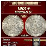 *Highlight* 1901-p Morgan Dollar $1 Select Unc USC