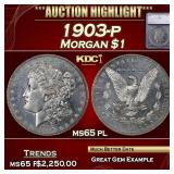 *Highlight* 1903-p Morgan Dollar $1 ms65 pl SEGS (