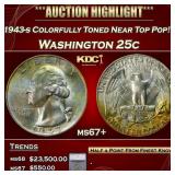 *Highlight* 1943-s Washington Quarter Colorfully T