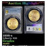*Highlight* PCGS 1898-s Gold Liberty Double Eagle