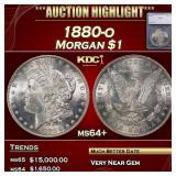 *Highlight* 1880-o Morgan Dollar $1 ms64+ SEGS (fc