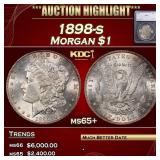 *Highlight* 1898-s Morgan Dollar $1 ms65+ SEGS (fc