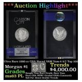 *Highlight* NGC Ultra Rare 1880-cc GSA Horad VAM M