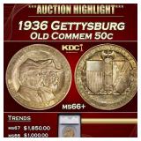 *Highlight* 1936 Gettysburg Old Commem Half Dollar