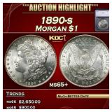 *Highlight* 1890-s Morgan Dollar $1 ms65+ SEGS (fc