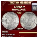 *Highlight* 1882-p Morgan Dollar $1 ms66+ SEGS (fc