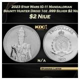 2023 Star Wars IG-11 Mandalorian Bounty Hunter Dro