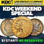 Key Date Coins Weekend Special- $1 Openings! LD47
