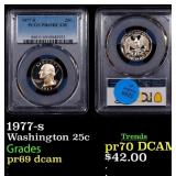PCGS 1977-s Proof Washington Quarter 25c PCGS