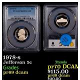 PCGS 1978-s Proof Jefferson Nickel 5c PCGS