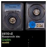 PCGS 1970-d Roosevelt Dime 10c PCGS