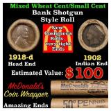 Small Cent Mixed Roll Orig Brandt McDonalds Wrappe