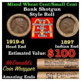 Small Cent Mixed Roll Orig Brandt McDonalds Wrappe