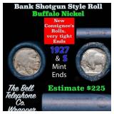 Buffalo Nickel Shotgun Roll in Old Bank Style 