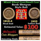 Small Cent Mixed Roll Orig Brandt McDonalds Wrappe