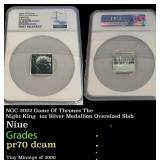 NGC NGC 2022 Game Of Thrones The Night King  1oz S