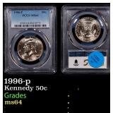 PCGS 1996-p Kennedy Half Dollar 50c PCGS