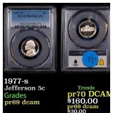 PCGS 1977-s Proof Jefferson Nickel 5c PCGS