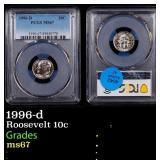 PCGS 1996-d Roosevelt Dime 10c PCGS