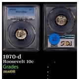 PCGS 1970-d Roosevelt Dime 10c PCGS