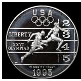 1995-p Olympics Track & Field Proof Modern Commem
