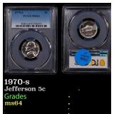 PCGS 1970-s Jefferson Nickel 5c PCGS