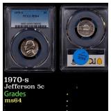 PCGS 1970-s Jefferson Nickel 5c PCGS